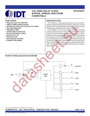 IDT23S05T-1DC datasheet  